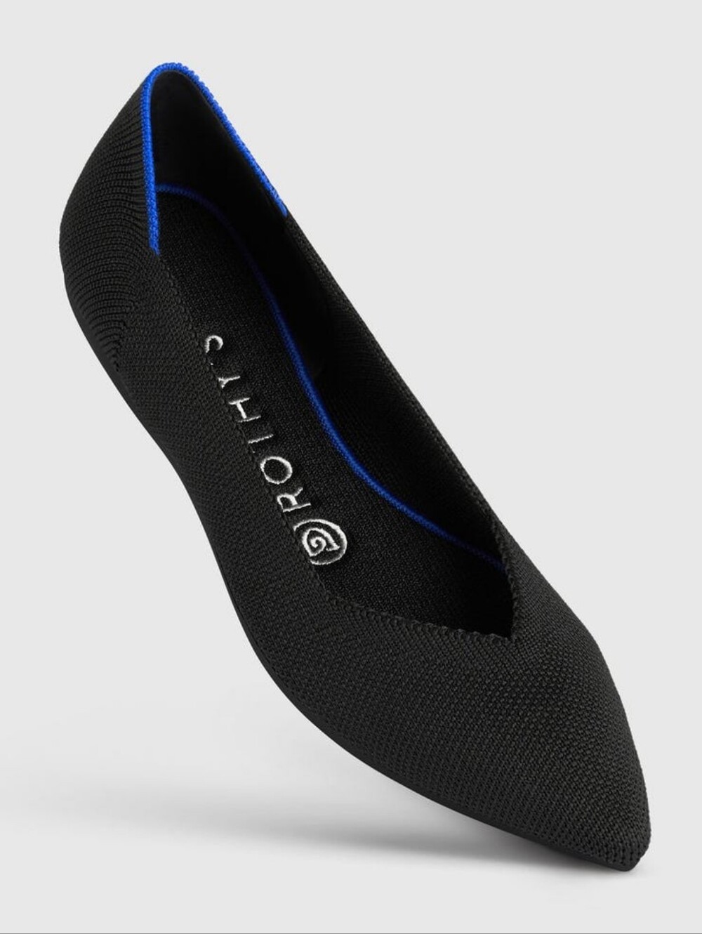 Rothy's 'The Point' Flats in Black